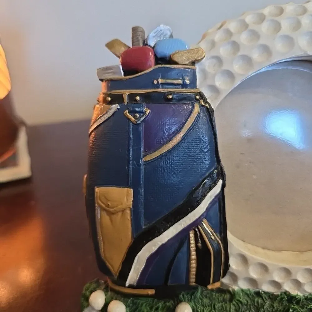 Golf Ball 3D 3.5 x 3.5 Picture Photo Frame by Golf Gifts & Gallery Vintage